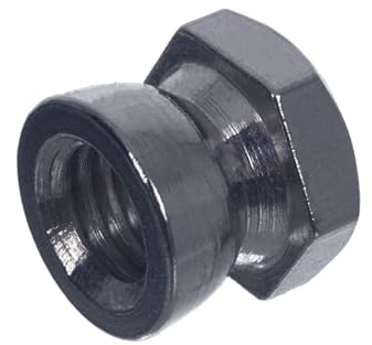 NAJDER Lot de 100 Écrous Hexagonaux Antivol M8, Écrou à Torsion Anti-Démontage, Acier Inoxydable A2-AISI 304, Résistant à la Corrosion