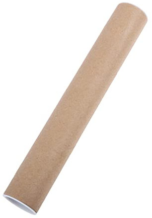 Operitacx 6st Couplet Papierrohr Kraftpapierrohr Braunes Kraftpapier Braune Schachteln Für Geschenke Ziehspeicherrohr Geschenk Dekor Poster-aufbewahrungsrohr Plastik Geschenkbox Plakatröhre