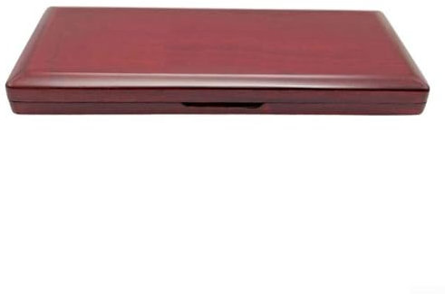 Tragbares und langlebiges Fagott-Rohrblatt, hält 3/5/10 Stück, rotes Holz, Anti-Fall-Design (kann 10 Stück halten)