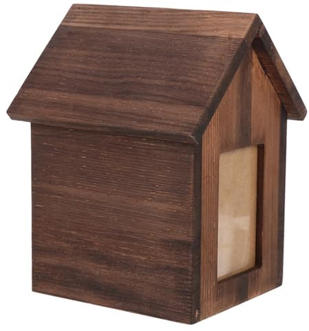 BESPORTBLE Hundurne Aus Holz Für Tierasche Mit Foto Pet Memorial Urn Für Hunde Langlebige Aufbewahrungsbox Aus Hochwertigem Holz Für Erinnerungen