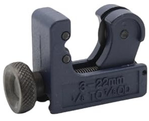 JDBrands Copper Pipe Cutter 3-28mm, Mini Cutter for Cutting Smaller Pipes of Copper, Brass, Aluminum for Plumbing, HVAC Work, Automotive Repairs, DIY Projects