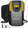 E-SMARTER Compresseurs d'air Portables, Jaune Gonfleur Pneus Voiture 12V Avec Double écran d'affichage en Temps Réel, Cylindre de 22mm, Pompes de Voiture Polyvalentes pour Pneus, Voiture, Vélo.