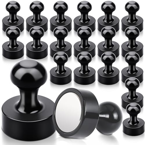 40 pezzi Magneti Neodimio, Calamita Potente 12 x 16 mm Magnete Potente, Calamite Frigorifero, Magneti Neodimio Calamite per Lavagna Magnetica, Calamite Potenti Piccole per Frigorifero, Foto Nero