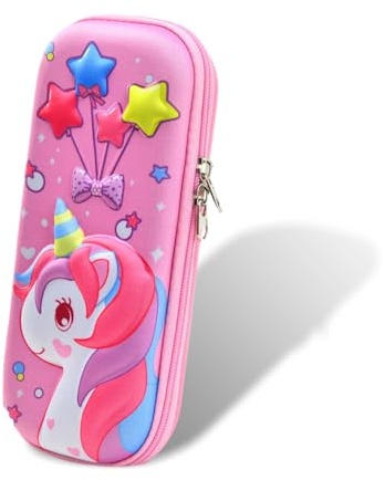 Federmäppchen Einhorn, Wasserfestes Schreibwaren-Set Mit Hoher Kapazität für Kinder, Geschenke für den Schulanfang, Nur Federmäppchen, für Teenager Schule Büro Jungen Mädchen, Mehrfarbig