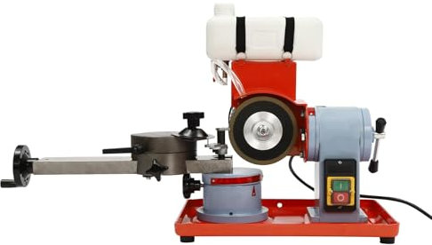 AXGCAA Affûteuse de Lames de scie, affûteuse de Lames de scie Circulaire 2850 TR/Min avec Injection d'eau, affûteuse de Lames de scie électrique 370 W avec échelle précise et Angle réglable