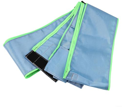 Housse de protection pour tuyau d'aspirateur de 3,5 m pour extracteur de poussière ou nettoyeur de poussière, manchon en nylon durable compatible avec tuyaux D27 et 32 mm de diamètre, résistant à