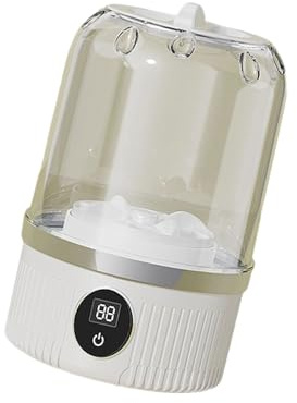 Guaber Battery Powered Laundry Cup 3000mAh Portable Clothes Washer For Small Clothing Items Travel Friendly Washing Machine Washing Machine For Clothes And Accessories