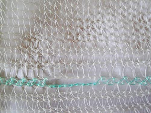 Red para andamio de 72 g/m² - Triangular - Obra de duración media. Blanca de 3,07 m x 50 m
