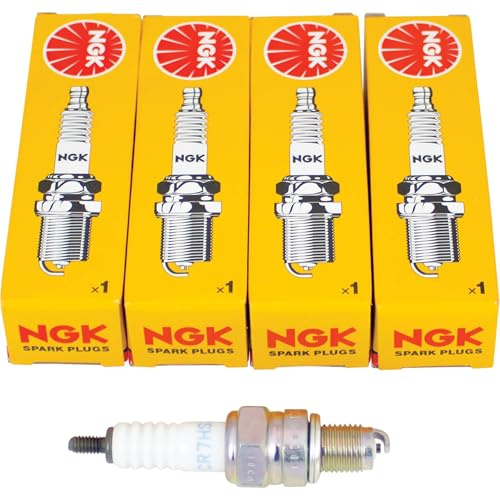 NGK 4549 CR7HSA Standard-Zündkerzen, 4 Stück
