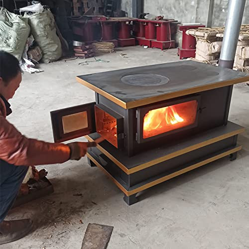 BTAISYDE Poêle à Bois Portable, Chauffage et Cuisinière Charbon, Mini Réchaud À Bois/Charbon