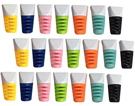 Gatuida 50pcs Charging Cable Protectors Cover Cord Clips for Data Cable Sleeve to Prevent Breakage for Home Office Use Random Color
