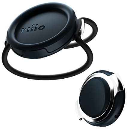 Milo Fahrradclip – Befestigen Sie den Action-Kommunikator am Fahrradlenker für freihändiges Sprechen während der Fahrten – gebogenes Design für optimale Platzierung