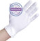 Guantes de algodón blanco, guantes hidratantes, guantes de hilo hechos de 100% algodón para su protección cuando tenga la piel seca, 1 par M