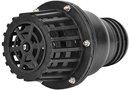 Alvinlite Clapet anti-retour en PVC | Clapet anti-retour plat basse pression pour pompe à eau Noir | Pompe à eau 3 pouces