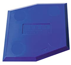 Otto-Chemie Glättspachtel Abzieher mit umlaufender Abziekante für Silikon- und Acrylfugen Glasfalzversiegelung (Glättspachtel blau)