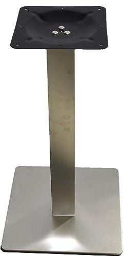 Generisch Gastroyou Tischgestell Edelstahl Silber glänzend Gastronomie Tischbein robust