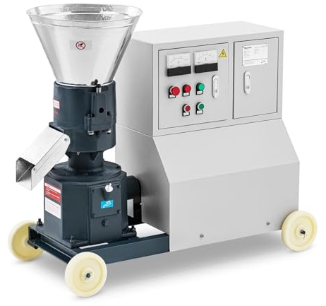 Wiesenfield WIE-PM-2000B Pellet mill - 200 - 300 kg/h - 7500 W - Ø 200 mm Pellet machine Wood pellet mill Pellet mill straw Fodder press