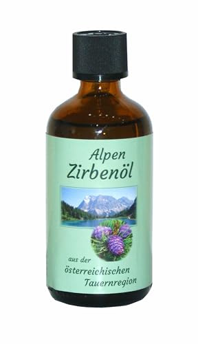 Alpen-Zirbenöl, hochwertiges Zirbenöl aus der Tauernregion Österreich; Bedarfsmittel als Duftöl, Raumduft-Diffuser, zur Aromabeduftung;(150 ml)