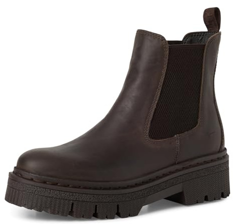 Tamaris dam 1-25450-45 Chelsea stövlar, brun, 39 EU, BRUN, 39 EU