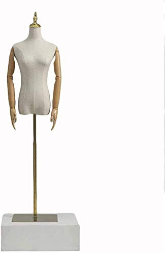 SUNMME Schneiderpuppe, weiblich, Schneiderpuppe, Körperpuppen, höhenverstellbar, für Stoffaufbewahrung (Tier, Pferd, S)