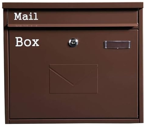 Cassetta delle Lettere Cassetta Postale Con Serratura In Lamiera Zincata Per La Casa Cassette Postali Condominiali