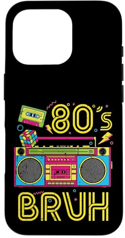 Bruh Boombox Radio stéréo rétro années 80 pour Hommes, Femmes, Enfants Coque pour iPhone 16 Pro