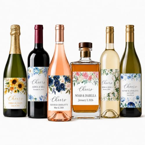 Etichette personalizzate per bottiglie di vino Adesivi impermeabili personalizzati