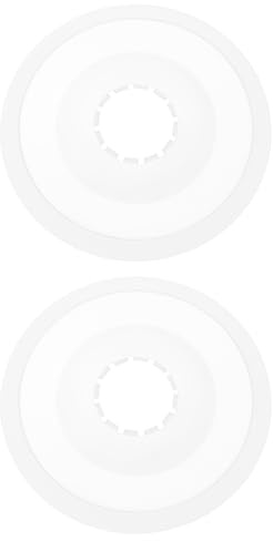 VGOL Paquete de 2 Protector de Radios para Rueda Libre 137 x 38 mm Plástico para Bicicletas de Montaña Carretera y Plegables Negro y Transparente