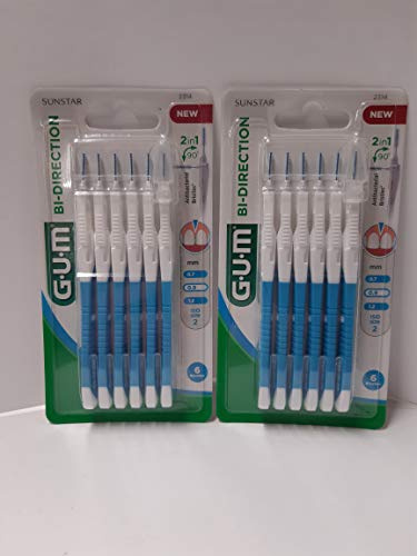 GUM 2314 Proxabrush bidirection 0,9 2 Stück
