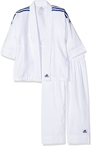 adidas 200 Evolution Kimono de Judo Homme Blanc FR : XL (Taille Fabricant : 140/150)