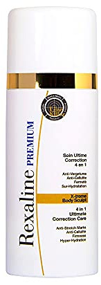 Rexaline X-Treme Body Sculpt Crema Corpo Anti-Età e Anti-Cellulite 4 in 1 con Acido Ialuronico, 150 ml
