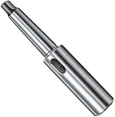 Adattatore conico Morse conico estensione manicotto di precisione versione trapano, strumenti di riduttore mandrino manicotto tornio macchina, argento (MT 3-4)