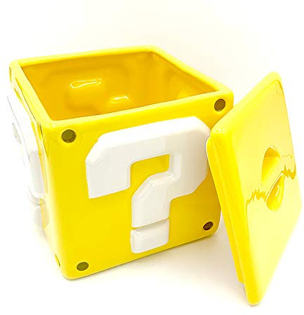 Pyramid International GP85521 Super Mario Bros Question Mark Block Keramik Vorratsdose Keksdose