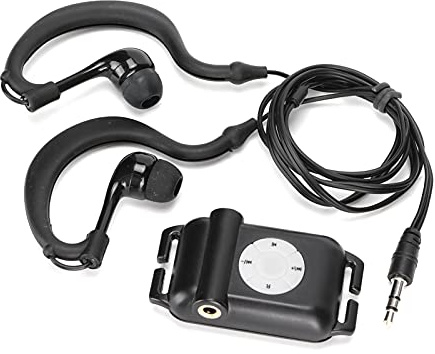 GOSHYDA Lettore MP3 impermeabile IPx8, 4 GB, suono HiFi, con cuffie subacquee, lettore MP3, per surf, nuoto, sport acquatici, corsa