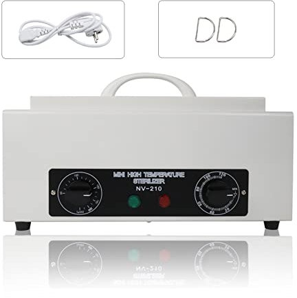Heißluftsterilisator 300W Sterilisator für Instrumente Sterilisator Desinfektion für Kosmetik Nagel Fußpflege Neu Sterilisationsgerät