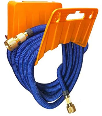 EDDGE 1 Pc Garden Wall Mounted Tap Watering Hose Organizer Storage Holder Agriculture Hose Pipe Reel Holder Hanger Cable Bracket Shed