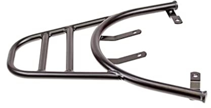 Gepäckträger Topcase-Halter Heckträger Schwarz passend für Piaggio Zip 2 50 100 4-Takt – Stabiler Kofferträger für Roller – max. 15 kg Traglast – Maße: 405 x 380 mm