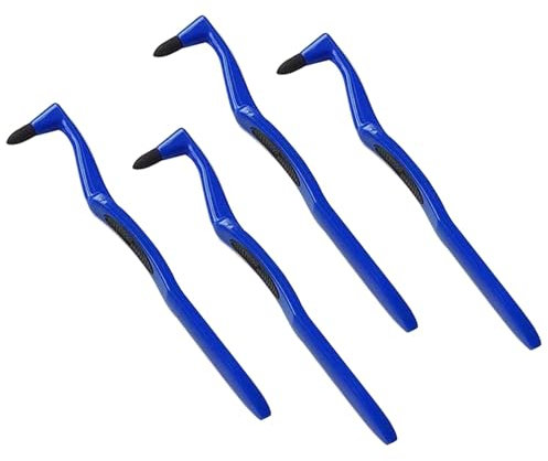 Angzhili 4Pcs Tooth Stain Remover,Tooth Stain Eraser,Tartar Eraser Polisher,Teeth Cleaning Plaque Remover Tool