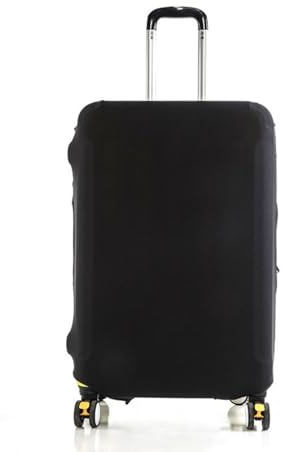 Bagageskydd för resväskor, resebagage skydd resväska skydd tvättbart bagage fodral, Svart, M