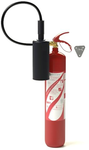 FERRETELIX Extintor CO2 5 kgs homologado eficacia 89B F