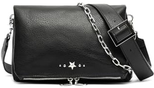 MISAKO Enide Sac à bandoulière avec double poignée female - Enide Noir 18 X 27 X 10 cm