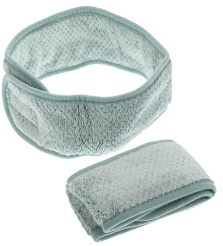 VINTORKY 2pièces Bandeaux De Bain Absorbants Pour Femmes Bandeau De Maquillage Et Lavage Du Visage Accessoire Spa