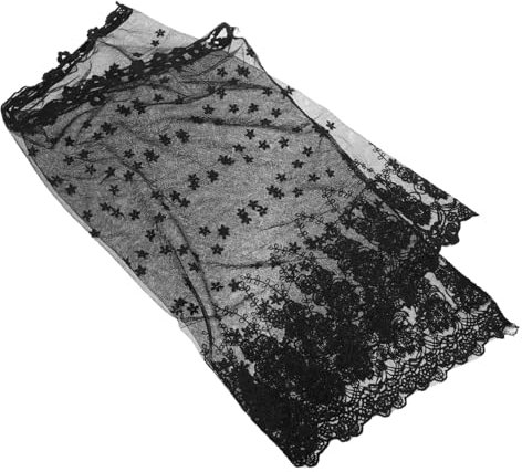 Holibanna Elegante Braut Schleier Mantilla Mit Spitze Für Hochzeiten Kirchen Und Besondere Anlässe Verleiht Deinem Look Einen Festlichen Touch Perfektes Accessoire Für Frauen Und Mädchen