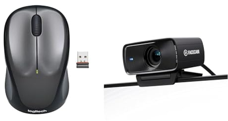Logitech M235 Souris sans & Elgato Facecam MK.2 – Webcam Haut