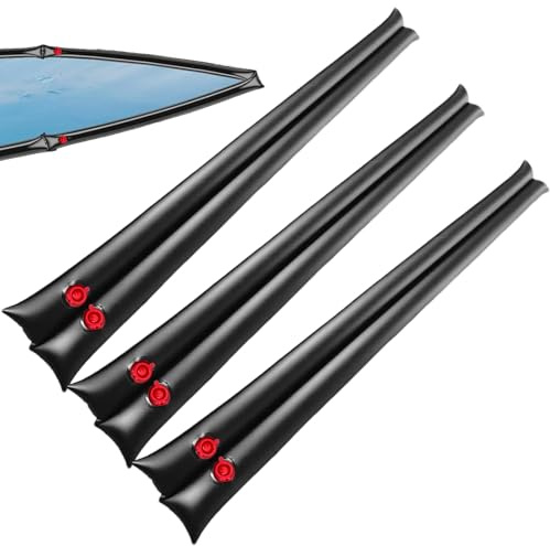 baabeash Cubierta de Piscina de Agua | 3 Piezas 20 cm Invierno Piscina Bolsa – Protectora para tormentas jardín Almacenamiento Invierno Exterior inundación