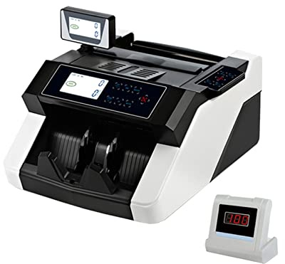 Macchina per contare i soldi, Money Counter Machine UV/mg/mt/dd Rilevare la macchina for il conteggio in contanti delle fatture con GUIDATO Visualizza banconota in valuta HS-108(GBP)