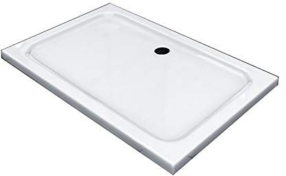 Glaszentrum Hagen - 140x90x5cm - Duschtasse - Duschwanne - Extra Flach - Extra Verstärkt - Sanitäracryl