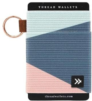 Thread Wallets Ultra Slim Minimalist Card Holder Wallet for Men and Women (Fine Line, One Size)
