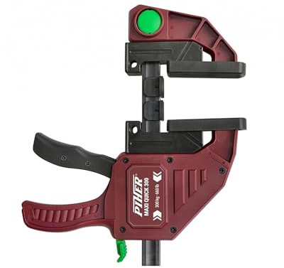 Piher - Quick-Schraubzwinge QUICK 300 umkehrbar - 9,4 cm x 30 cm
