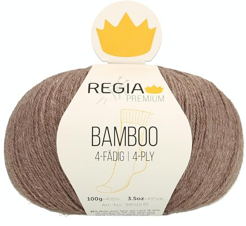 Schachenmayr REGIA Premium, 9801635-00023, Farbe: taupe, Handstrickgarne